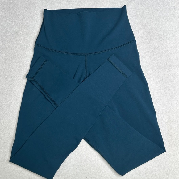 Lululemon Wunder Under Pant *Full-On Luon (Roll Down)•Alberta Lake - Picture 11 of 14